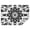 Black White Tie, variant on Black White Tie Dye Mandala Pattern Rectangle Tablecloth 60"x84",Waterproof Polyester Rectangle Table Cloth, Wipeable Spillproof Polyester Tablecloth for Dining, Camping, Indoor and Outdoor