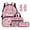 Axolotl, variant on Bear Cake Backpack Lunch Bag Combo For Primary School Girls Breathable Bookbag Small Lunch Bag Zip Up Pencil Pouch Bookmarks Back To School Gifts For Kids