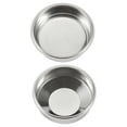 thumbnail image 1 of 2x Coffee Filter,51mm Stainless Steel Coffee Filter Cup Basket,Non-Pressure Coffee Maker Filters A & B, 1 of 7