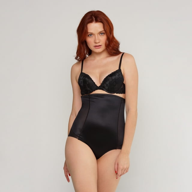 Faja Bikini Moldeador Con Mesh Mujer Negro
