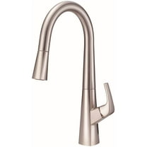 Gerber D454419 Vaughn 1.75 GPM Single Hole Pull Down Kitchen Faucet - Stainless Steel