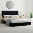 thumbnail image 6 of Reece Channel Stitched Upholstered Queen Bed, Black, by Hillsdale Living Essentials, 6 of 19