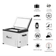 thumbnail image 3 of Alpicool C40 42 Quart Portable Refrigerator, Black and Silver, 3 of 9
