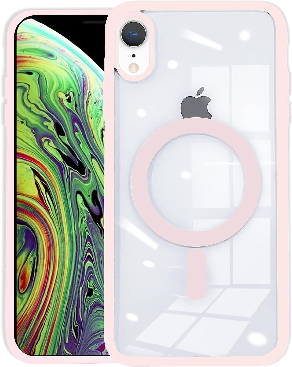 iPhone - Apple iPhone XRホワイト 美品 magsafe対応カバー付 Apple iPhone XRホワイト 美品 magsafe対応カバー付