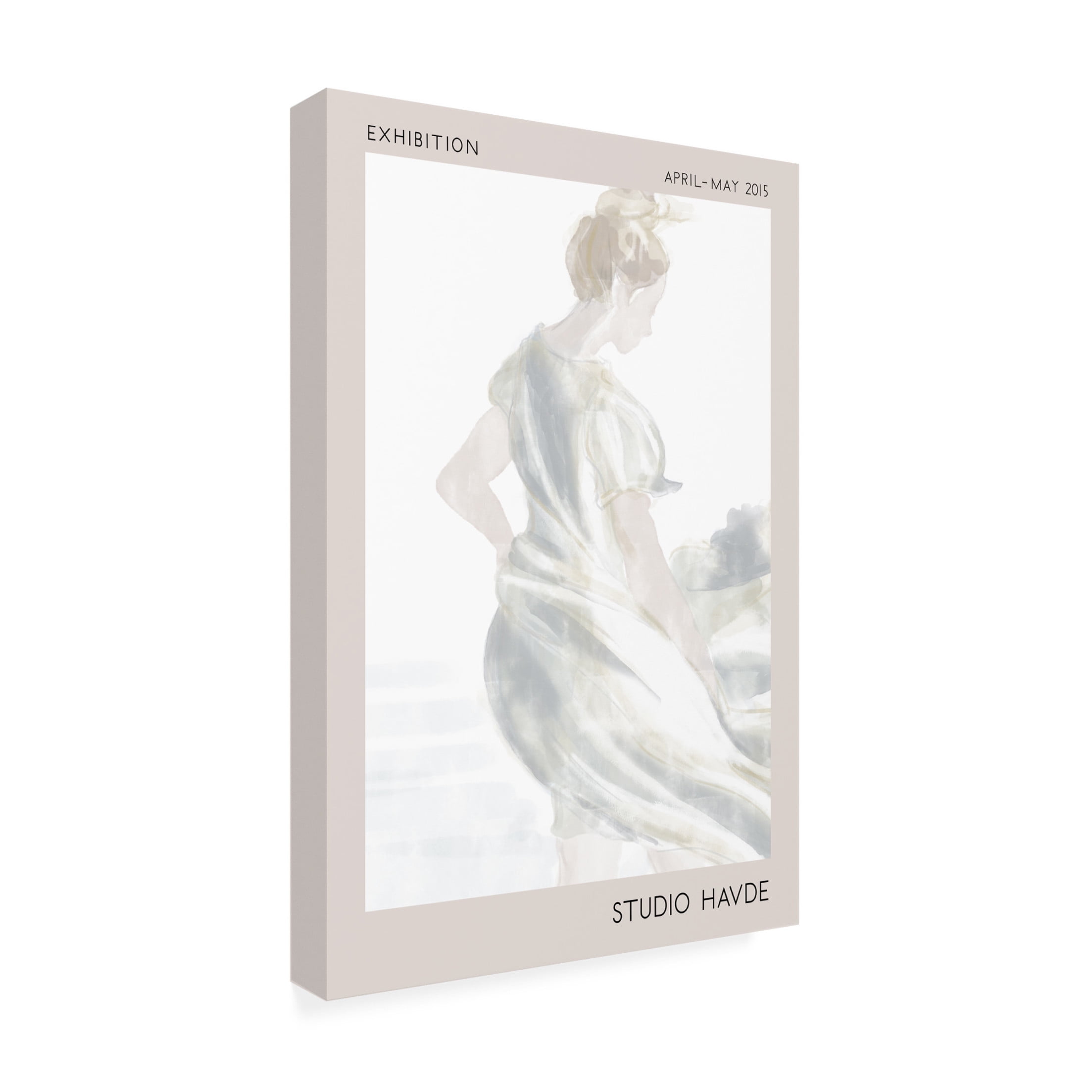 Canvas Wall Art - Pictufy Studio Ii 'Studio Havde' Wall Art for Living Room, Bedroom, or Office Décor by Trademark Fine Art - 16 x 24 Inches