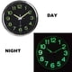 thumbnail image 3 of Reloj de pared moderno con luz , Relojes de pared de silenciosos de , grandes números y manos, reloj de pared, 3 of 8