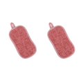 thumbnail image 3 of Justharion 1pcéponge de Nettoyage Antimicrobienne Double Face Anti Chiffons Rouge 2Set, 3 of 6