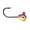 Glow Purpledescent, variant on VMC TMJ Tungsten Mongo Jig, 1/32 oz, Glow Tiger, Fishing Lure