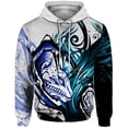 thumbnail image 3 of Ropa de otoño para hombre Sudadera gótica Chaqueta con capucha para hombre Sudadera con capucha de moda para hombre Sudadera con capucha con estampado de orcos y monstruos, 3 of 5