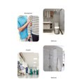 thumbnail image 4 of Bath Balance Handle, Ergonomic Design Stainless Steel Round Corner Shower Grab Bar Easy Installation Multipurpose  for Home Silver, 4 of 7