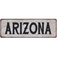 thumbnail image 1 of ARIZONA Vintage Look Rustic Metal City State Sign 6 x 18 Matte Finish Metal 106180041090, 1 of 1