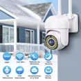 thumbnail image 2 of Sjrohe Cámara De Seguridad De 360° 1080p Wifi Hd Con Alarma Dpb10 Con Resolución De Visión Nocturna Incluida Blanca, 2 of 8