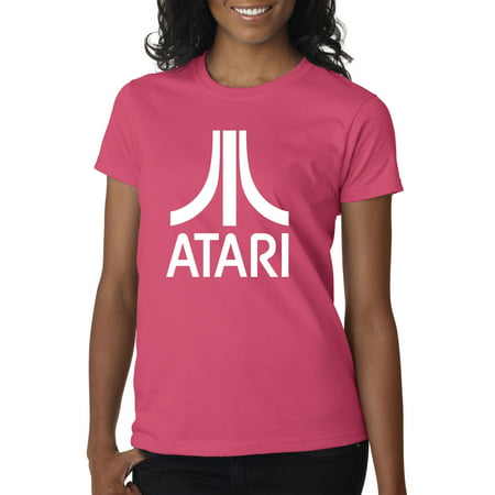 New Way 901 - Women's T-Shirt Atari 2600 Old School Gaming System Logo 2XL