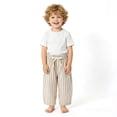 thumbnail image 5 of JFOPQVSM Classic Casual Pants for Boys Thin Cotton Stripe Elastics Waist Spring Summer Trousers Toddler Long Pants (0-8Y), 5 of 9