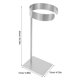 thumbnail image 2 of Nestingho Metal Tie Rack Plateado Con Soporte Estable Para Exhibición De Corbatas Y Bufandas En Hogar, 2 of 8