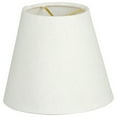 thumbnail image 3 of Royal Designs, Inc. Hardback Empire Chandelier Basic Shade CS-920-5LNW-6, Linen White, 3 x 5 x 4.5, Pack of 6, 3 of 5
