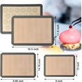 thumbnail image 4 of 6 Pack Silicone Baking Mat,non-stick food grade Reusable Baking Mat, Macaron Silicone Baking Mat, Size:9x13 in 9.85x14.76 in &16.5x11.6 in - To Make Delicious Bread and Pastries, 4 of 5