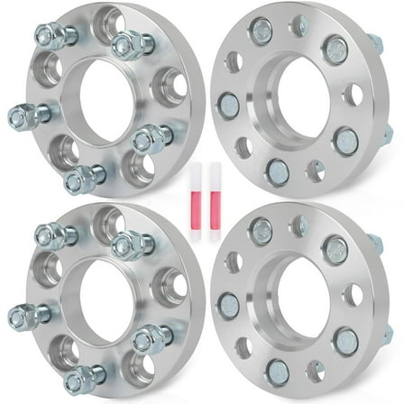 ECCPP 4PCS 5x115 Wheel Spacers Hub Centric 1" 5 Lug 12x1.5 70.3mm hub bore Compatible with for Lumina 1990-2001 for Malibu 1997-2020 for Monte Carlo 1995-2007