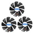 thumbnail image 1 of 3 Pcs 95mm CF1015H12D DC12V Carte Vidéo Refroidisseur Ventilateur de Refroidissement Remplacement pour Sapphire NITRO RX480 8G RX 470 4G GDDR5 RX570, 1 of 8