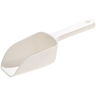 NSESSHome Multi-Purpose Kitchen Scoops Ice Scoop Bath Scoops, Clear Food Candy Sugar Scoop for Kitchen Bar Party Wedding