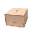 thumbnail image 3 of Sharprepublic Empty Packaging Gift Box Flower Fillable Box 25x23.5x15.5cm Reusable Multipurpose Decoration for Valentine's Day Accessories Pink, 3 of 8