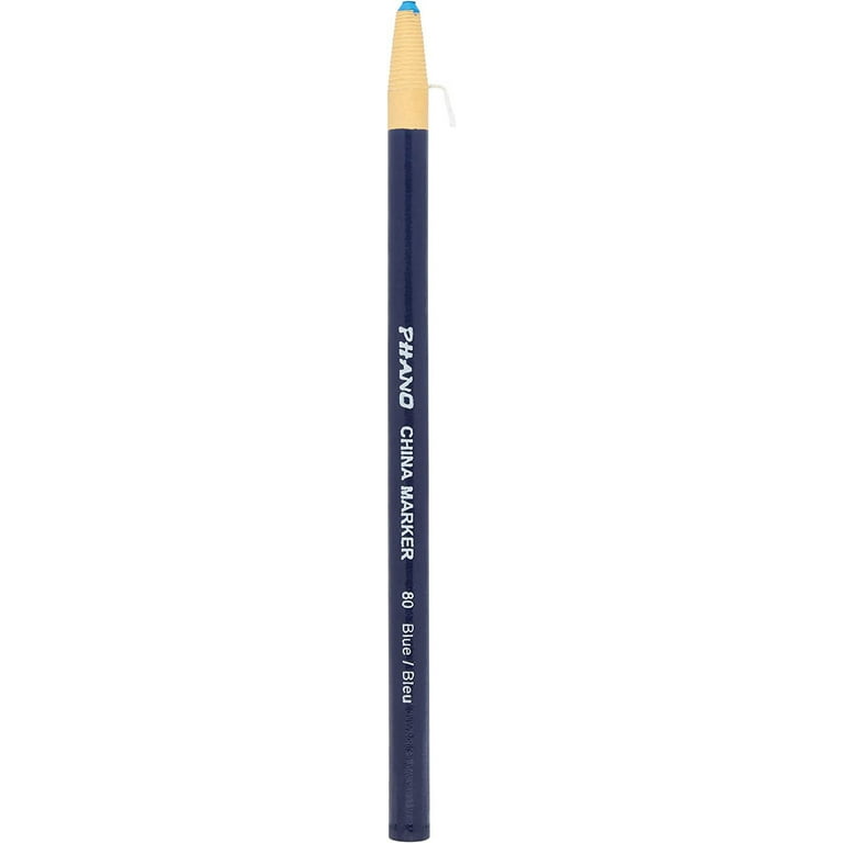 Dixon China Marker Chinagraph Pencil - Peel Off Phano - Non Toxic - Red -  Single