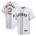 thumbnail image 4 of mlb Astros Béisbol Houston Astros Alvarez Altuve Platinum Camiseta con impresión digital 3D, 4 of 5