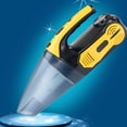 thumbnail image 3 of Aspirador automóvil, inflador de neumáticos 6000PA aspiradora de succión fuerte de alta potencia para sofá Hogar Automóvil - amarillo Soledad aspiradora de coche, 3 of 6