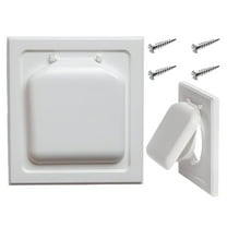 LAMIRO 4" Double Door Dryer Vent Cover Duct Vent Cover