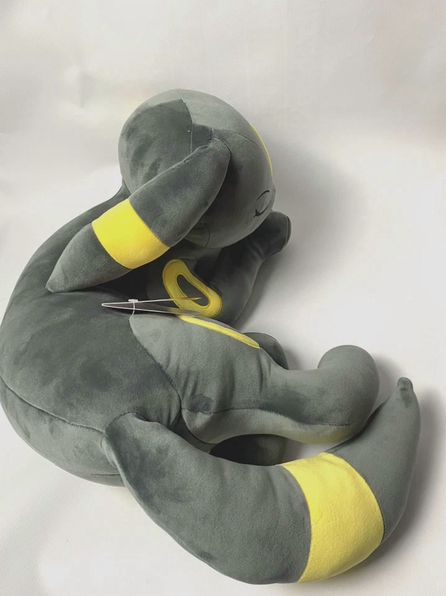 Pokemon Unbreon Sleeping Plush - 18-inch Premium Plush  Sleeping Pose