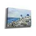 thumbnail image 2 of Epic Graffiti 'Santorini View I' by Silvia Vassileva, Canvas Wall Art, 18"x12", 2 of 8