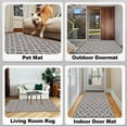 thumbnail image 4 of Yamaziot 32"x48" Doormat Rug, Farmhouse Kitchen Rug Indoor Outdoor Welcome Mat, Non Slip Washable Living Room Area Rug, Gray, 4 of 10