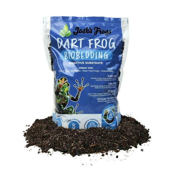 Josh's Frogs Dart Frog Bioactive Vivarium Substrate (4 quart)
