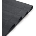 thumbnail image 4 of SHIQI-Linen Ensemble de Sets de Table 4- 100 % Lin Pur Gris Anthracite 14 x 19 Pouces - Ourlet Classique, Lavable, 4 of 4
