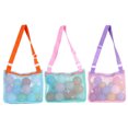 thumbnail image 2 of Bolsa De Playa De Malla Con Correas De Transporte Ajustables Bolsas De Concha De Mar Bolsa De Malla De Juguete De Playa De Gran Capacidad Bolsa De Natación De Juguetes De Arena Plegable Para Regalo De Muyoka Hogar, 2 of 7