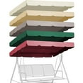thumbnail image 3 of 300D Swing Top Cover Canopy Replacement Garden Outdoor 66x45 75x52 77"x43", 3 of 7