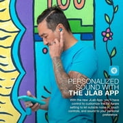 JLab JBuds Mini True Wireless Earbuds, Be Aware Audio, Bluetooth, IP55, Teal
