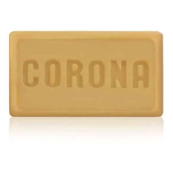 Jabón Corona Amarillo Sin Envoltura Caja 50 Pz De 200g