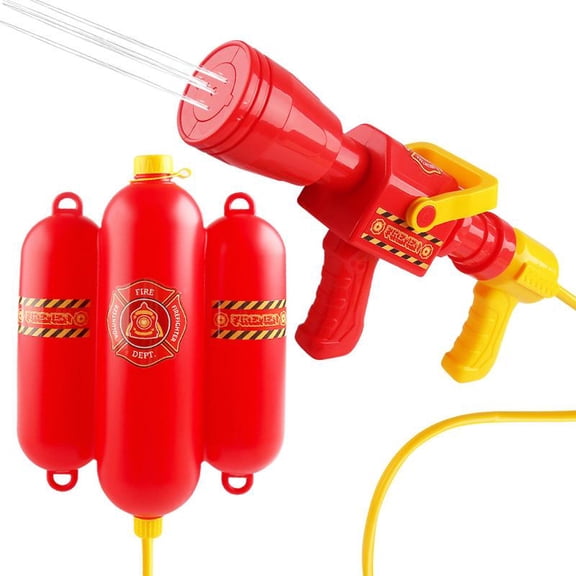 Mochila para niños, juguete acuático, rociador agua, extintor incendios juguete para niños y niñas, ideal para las vacaciones.