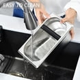 thumbnail image 6 of VALUNE Large Capacity Stainless Steel Espresso Knock Box, Coffee Pucks Container, Durable Espresso Machine Accessory for Coffee Grounds, 6 of 7