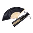 thumbnail image 4 of YAOMOBB Guest Hand Fan Fine Workmanship Bamboo Folding Hand Fan Stay Cool in Style, 4 of 6
