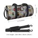 thumbnail image 2 of Fotbe Bright Insects Bolsa Deportiva de Lona Plegable con Estampado, Bolsa de Gimnasio con Bolsillo Seco/Húmedo, Bolsa de Viaje Ultraligera de Gran Capacidad, 2 of 6
