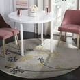 thumbnail image 2 of SAFAVIEH Soho Piper Floral Wool Area Rug, Grey, 5' x 8', 2 of 10