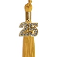 thumbnail image 3 of Endea Graduation Gold Graduation Tassel with Gold Date Drop, 3 of 11