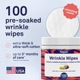 thumbnail image 6 of Petpost Bulldog Wrinkle Wipes - 100 Pre-Soaked Cotton Pads with Coconut Oil & Aloe - Gentle Cleanser for Pug, Bulldog & Wrinkly Breed Folds, 6 of 9
