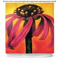 thumbnail image 1 of Shower Curtains 70" x 93" from DiaNoche Designs by Marley Ungaro - Coneflower, 1 of 1