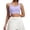 Light Purple, variant on Shock Support Crisscross Mesh Yoga Camis Tops for Women, Solid Breathable Push Up Sports Bras, Outer Running Workout Underwear