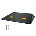thumbnail image 1 of VEVOR Upgraded Rubber Threshold Ramp, 4" Rise Door Ramp with 1 Channel, Natural Rubber Car Ramp with Non-Slip Textured Surface, 33069 lbs Load Capacity Curb Ramp for Wheelchair and Scooter, 1 of 9