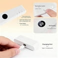 thumbnail image 5 of Flat Book Light without Battery,1200mAh Rechargeable & Dimmable Full-Page Reading Light,Features 3 Eye-Protecting Colors (Warm/Neutral/White Light) and Smart Timer,Perfect Portable Clip Lamp, 5 of 7