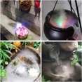 thumbnail image 3 of LOVEVER USB 4 LED Ultrasonic Mist Maker with Splash Guard  Indoor Fountain Water Feature Portable Reptile Fogger Air Humidifier, 3 of 6